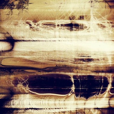 Yaratıcı vintage yüzey dokusunu, grunge arka plan kompozisyon yakından. Farklı renk desen ile