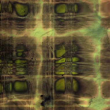 Yaratıcı vintage yüzey dokusunu, grunge arka plan kompozisyon yakından. Farklı renk desen ile