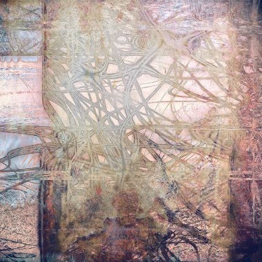 Çizik grunge arka plan veya benekli vintage doku. Farklı renk desen ile