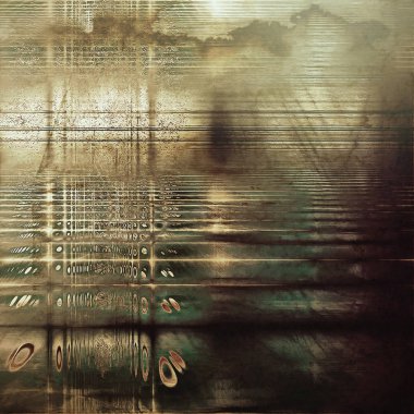 Vintage tarzı eski doku grunge elemanları ile arka plan. Farklı renk desen ile