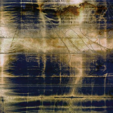 Vintage tarzı eski doku grunge elemanları ile arka plan. Farklı renk desen ile