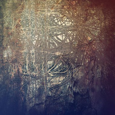 Vintage tarzı eski doku grunge elemanları ile arka plan. Farklı renk desen ile