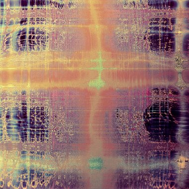 Vintage tarzı eski doku grunge elemanları ile arka plan. Farklı renk desen ile