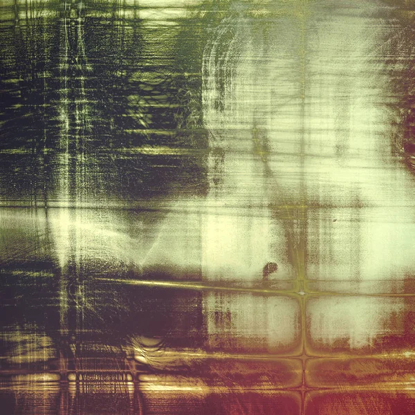 Yaratıcı vintage yüzey dokusunu, grunge arka plan kompozisyon yakından. Farklı renk desen ile