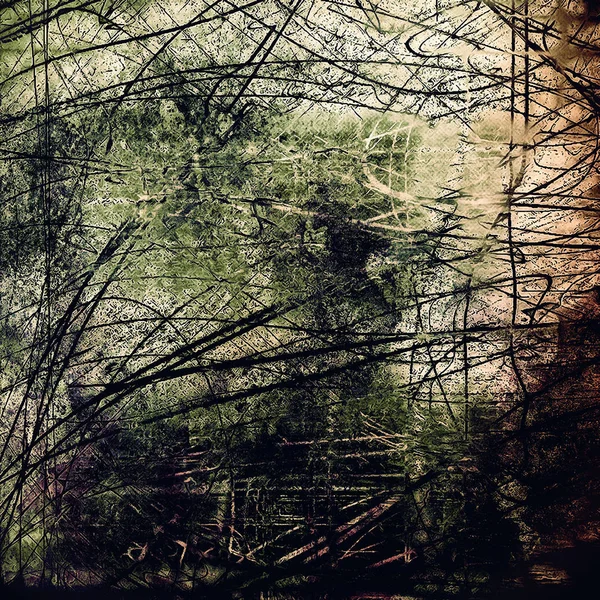 Yaratıcı vintage yüzey dokusunu, grunge arka plan kompozisyon yakından. Farklı renk desen ile