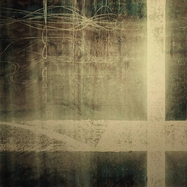 Yaratıcı vintage yüzey dokusunu, grunge arka plan kompozisyon yakından. Farklı renk desen ile