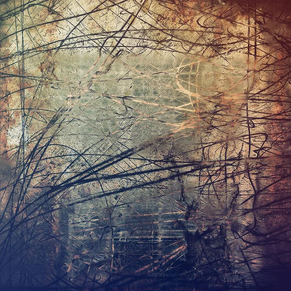 Vintage tarzı eski doku grunge elemanları ile arka plan. Farklı renk desen ile