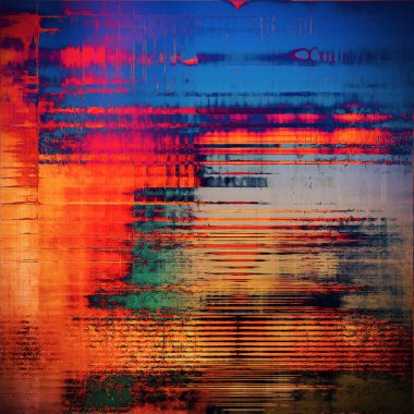 Zemin, antika arka plan farklı renk desenleri ile kaba dokulu