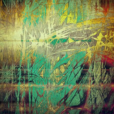 Zemin, antika arka plan farklı renk desenleri ile kaba dokulu