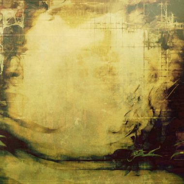 Antika antika arka plan. Farklı renk desen ile