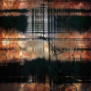 Antika antika arka plan. Farklı renk desen ile