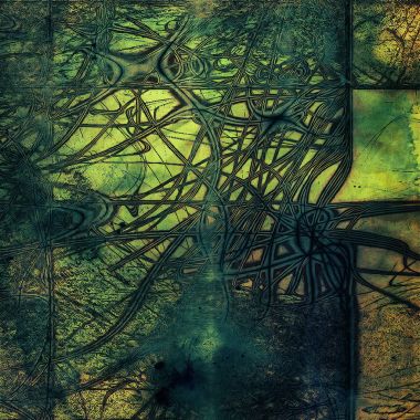 Soyut boş grunge arka plan, lekeleri ve farklı renk desen ile eski doku