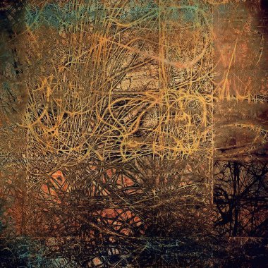 Soyut boş grunge arka plan, lekeleri ve farklı renk desen ile eski doku