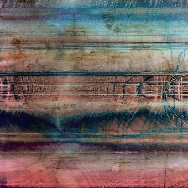 Zemin, antika arka plan farklı renk desenleri ile kaba dokulu