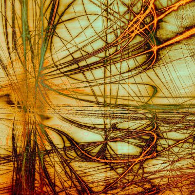 Arka plan, soyut vintage tarzı doku ile farklı renk desen Grunge çizik