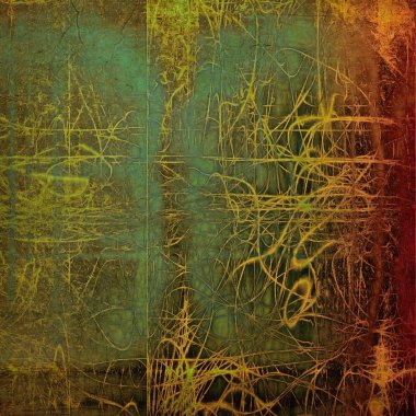 Arka plan, soyut vintage tarzı doku ile farklı renk desen Grunge çizik