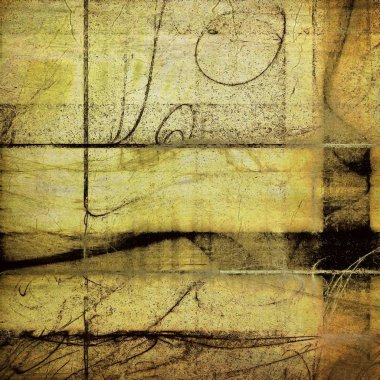 Arka plan, soyut vintage tarzı doku ile farklı renk desen Grunge çizik