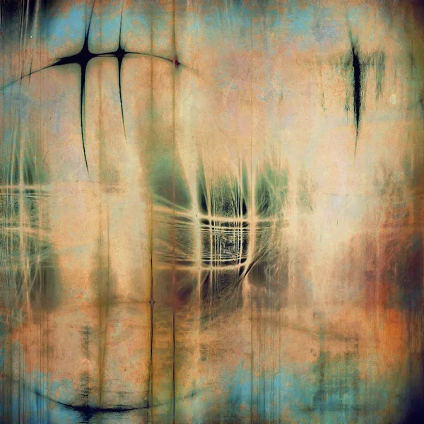 Arka plan, soyut vintage tarzı doku ile farklı renk desen Grunge çizik