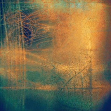 yaratıcı tasarlanmış dokular için eski soyut grunge arka plan. farklı renk desen ile