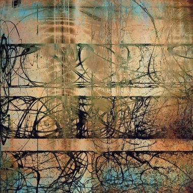 yaratıcı tasarlanmış dokular için eski soyut grunge arka plan. farklı renk desen ile