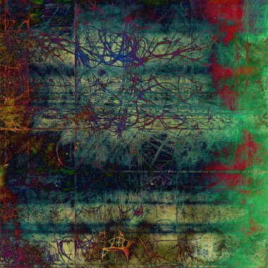 yaratıcı tasarlanmış dokular için eski soyut grunge arka plan. farklı renk desen ile