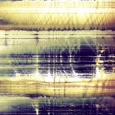 Yaratıcı vintage yüzey dokusunu, grunge arka plan kompozisyon yakından. Farklı renk desen ile