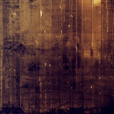 Yaratıcı vintage yüzey dokusunu, grunge arka plan kompozisyon yakından. Farklı renk desen ile