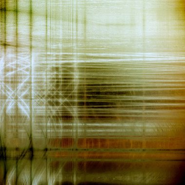 Yaratıcı vintage yüzey dokusunu, grunge arka plan kompozisyon yakından. Farklı renk desen ile