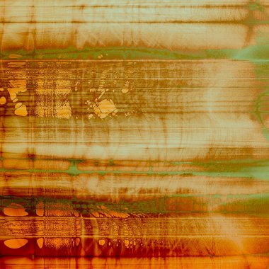 Yaratıcı vintage yüzey dokusunu, grunge arka plan kompozisyon yakından. Farklı renk desen ile