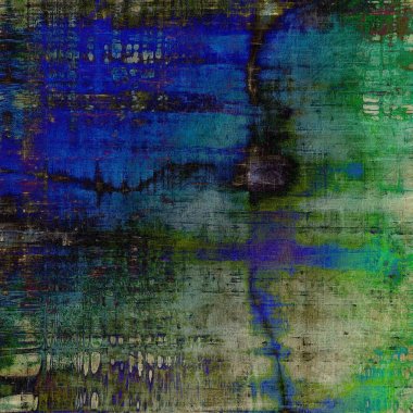 Vintage dekoratif doku grunge tasarım öğeleri ve farklı renk desen