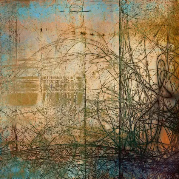 yaratıcı tasarlanmış dokular için eski soyut grunge arka plan. farklı renk desen ile