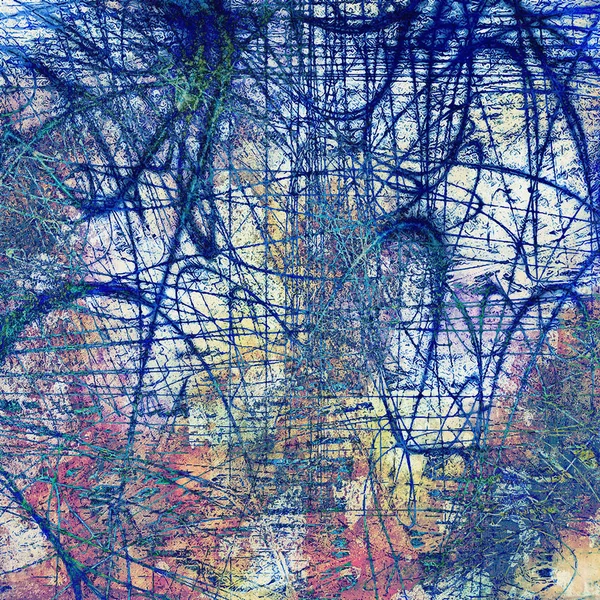 Yaratıcı vintage yüzey dokusunu, grunge arka plan kompozisyon yakından. Farklı renk desen ile