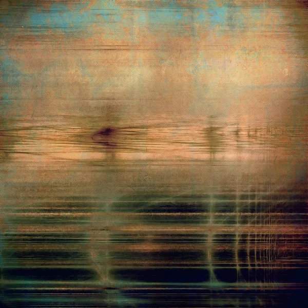 Yaratıcı vintage yüzey dokusunu, grunge arka plan kompozisyon yakından. Farklı renk desen ile