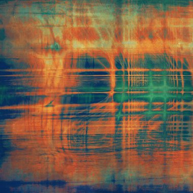 Doku dekoratif öğeler ve farklı renk desen