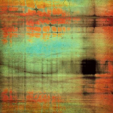 Doku dekoratif öğeler ve farklı renk desen