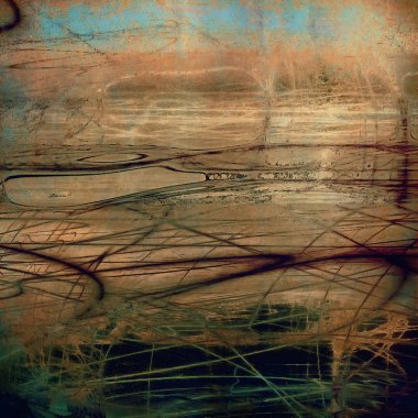 Doku dekoratif öğeler ve farklı renk desen