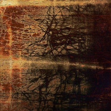 Doku dekoratif öğeler ve farklı renk desen