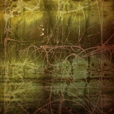 Doku dekoratif öğeler ve farklı renk desen