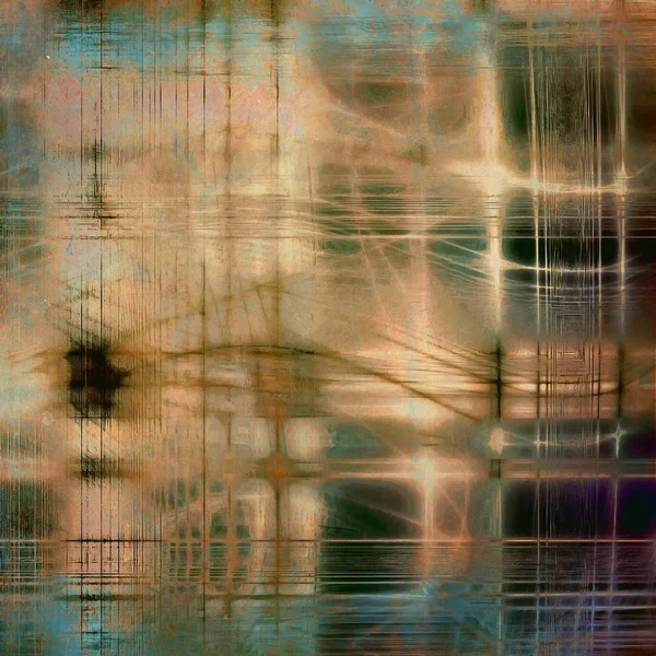 Retro grunge antika arka plan veya yıpranmış antika doku ile farklı renk desen