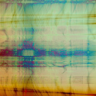 Doku dekoratif öğeler ve farklı renk desen