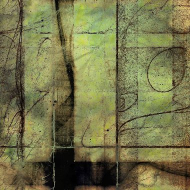 Sanat arka plan veya vintage tarzı doku retro grafik öğeleri ve farklı renk desen