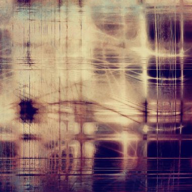 Sanat arka plan veya vintage tarzı doku retro grafik öğeleri ve farklı renk desen