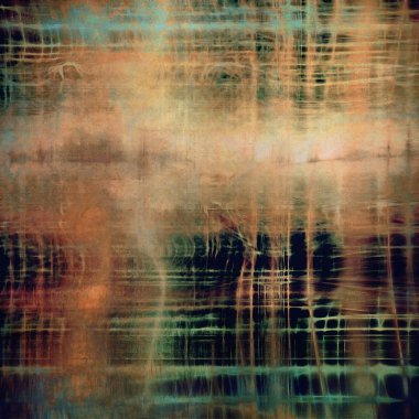 Yıpranmış ve sıkıntılı grunge arka plan ile farklı renk desen