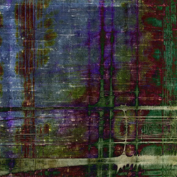 Выветривающийся и проблемный гранж фон с различными цветовыми узорами — стоковое фото