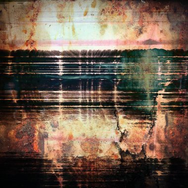 Eski stil tasarım, farklı renk desenleri ile dokulu grunge arka plan