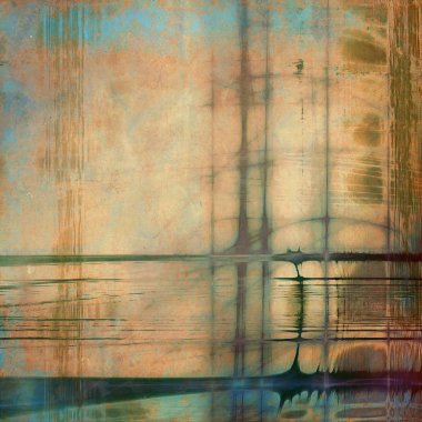 Eski stil tasarım, farklı renk desenleri ile dokulu grunge arka plan