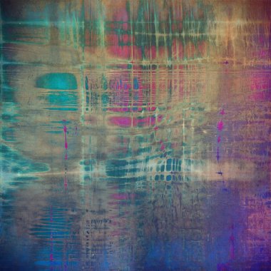 Retro arka plan veya eski moda doku. Farklı renk desen ile