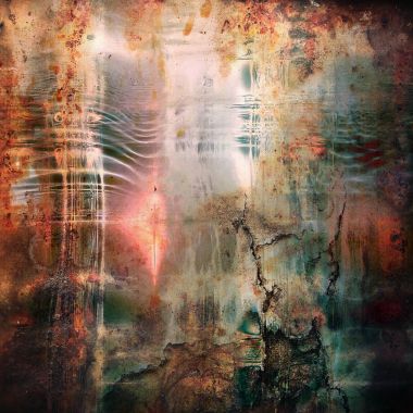 Retro arka plan veya eski moda doku. Farklı renk desen ile