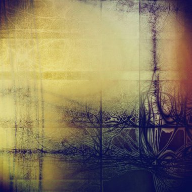 Retro arka plan veya eski moda doku. Farklı renk desen ile