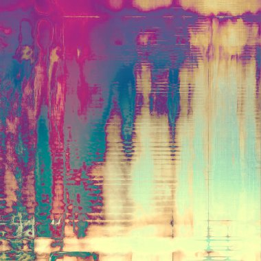 Retro arka plan veya eski moda doku. Farklı renk desen ile